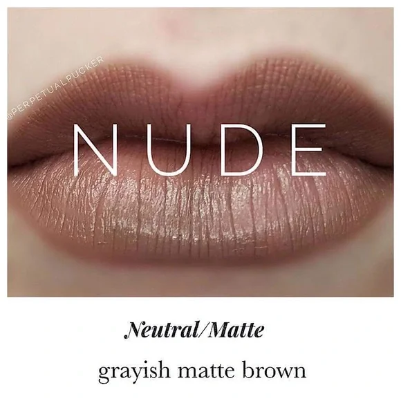 Lipsense Nude NEW Matte Neutral Medium Brown Gray Long Lasting Liquid Lipstick - Picture 5 of 8